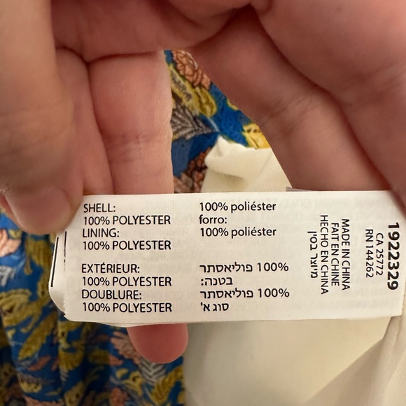 NWT Black Tape Tiered Floral A Line Dress - size M - Picture 8 of 8